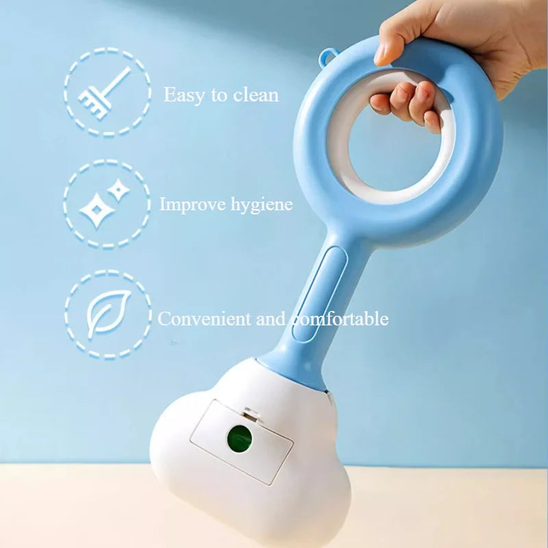 Cloud Potty Picker – Portable Dog Poop Scooper for Walking & Travel | Hands-Free Pet Waste Picker for Outdoor Cleanups