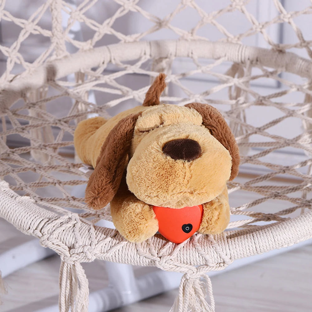 Heartbeat Plush Toy for Pets – Stress Relief & Intimacy-Building Training Toy for Dogs and Cats