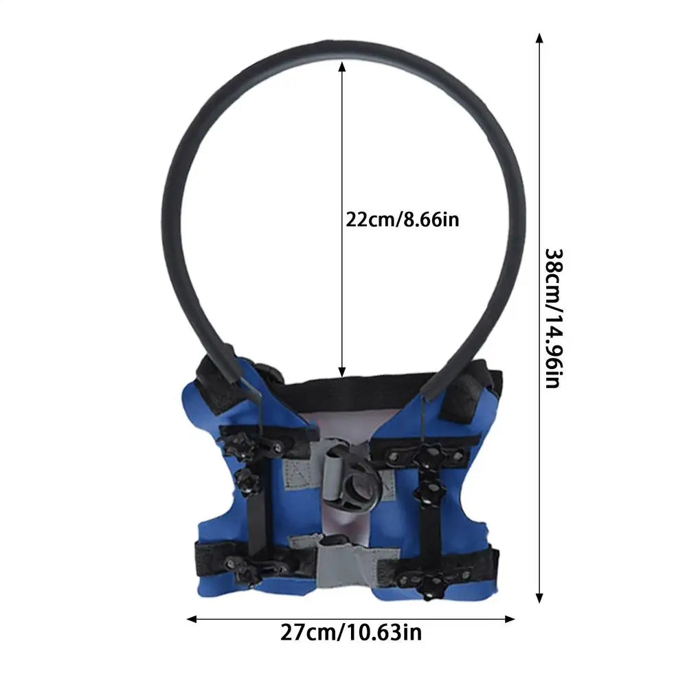 Blind Dog Harness with Bumper Ring – Lightweight Adjustable Guiding Device for Visually Impaired Pets – Safe & Comfortable Blind Dog Accessory