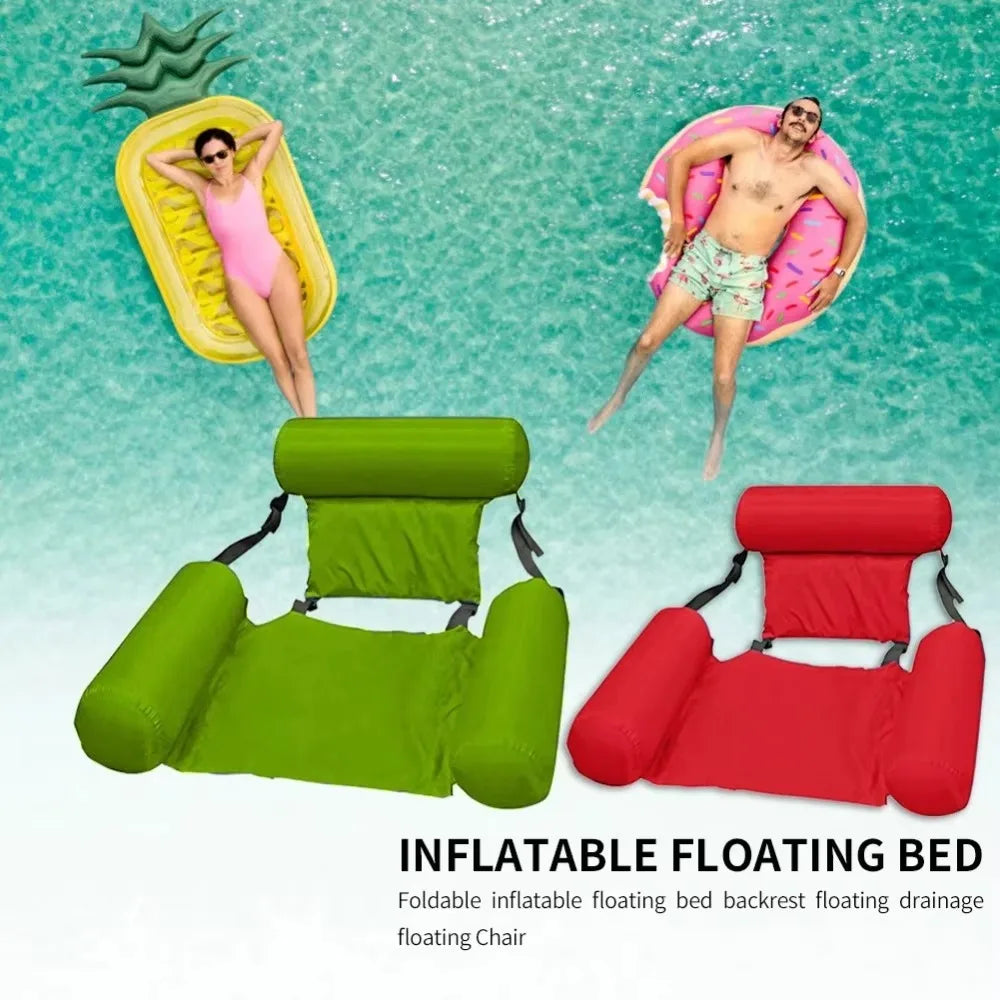 Inflatable Adult Water Lounge Chairs / Pool Float