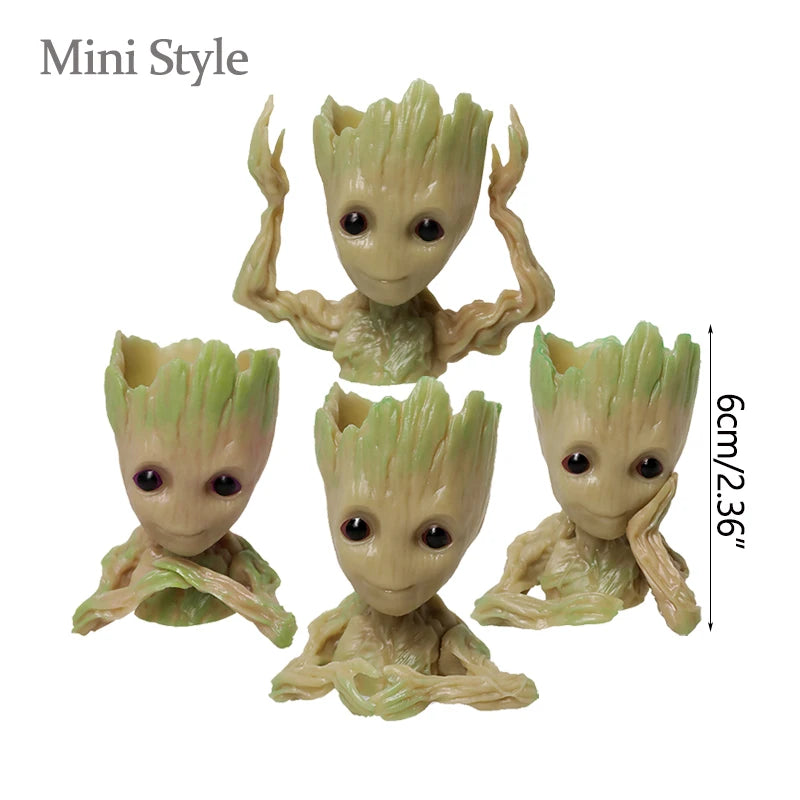 Groot Plastic Garden Vases / Pots For Flowers