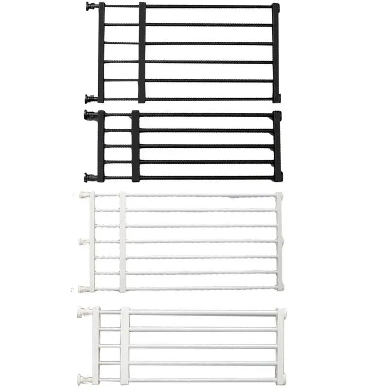 Adjustable Pet Railing Isolation Door – Indoor Safety Fence for Cats & Small Dogs (Length 55.8–100cm)