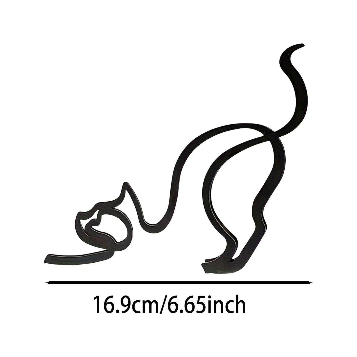 Metal Statue Abstract Dog Sculpture Animal Collection Decoration Living Room Study Decoration home decor for living room