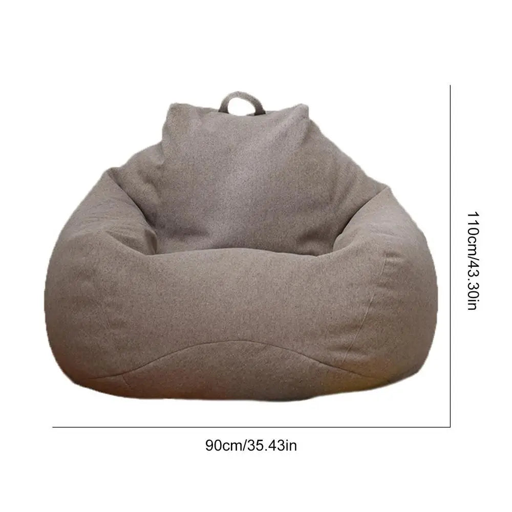 Large Breathable Bean Bag  Without Filler with Cover