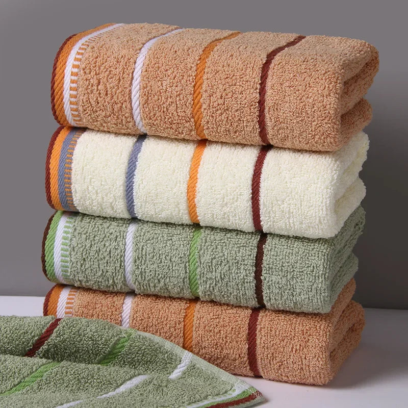 100% Cotton Thickened Bathroom Hand Towels – Soft, Absorbent Face & Hair Towels for Adults – Hotel & Travel Quality