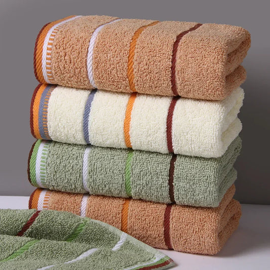 100% Cotton Thickened Bathroom Hand Towels – Soft, Absorbent Face & Hair Towels for Adults – Hotel & Travel Quality