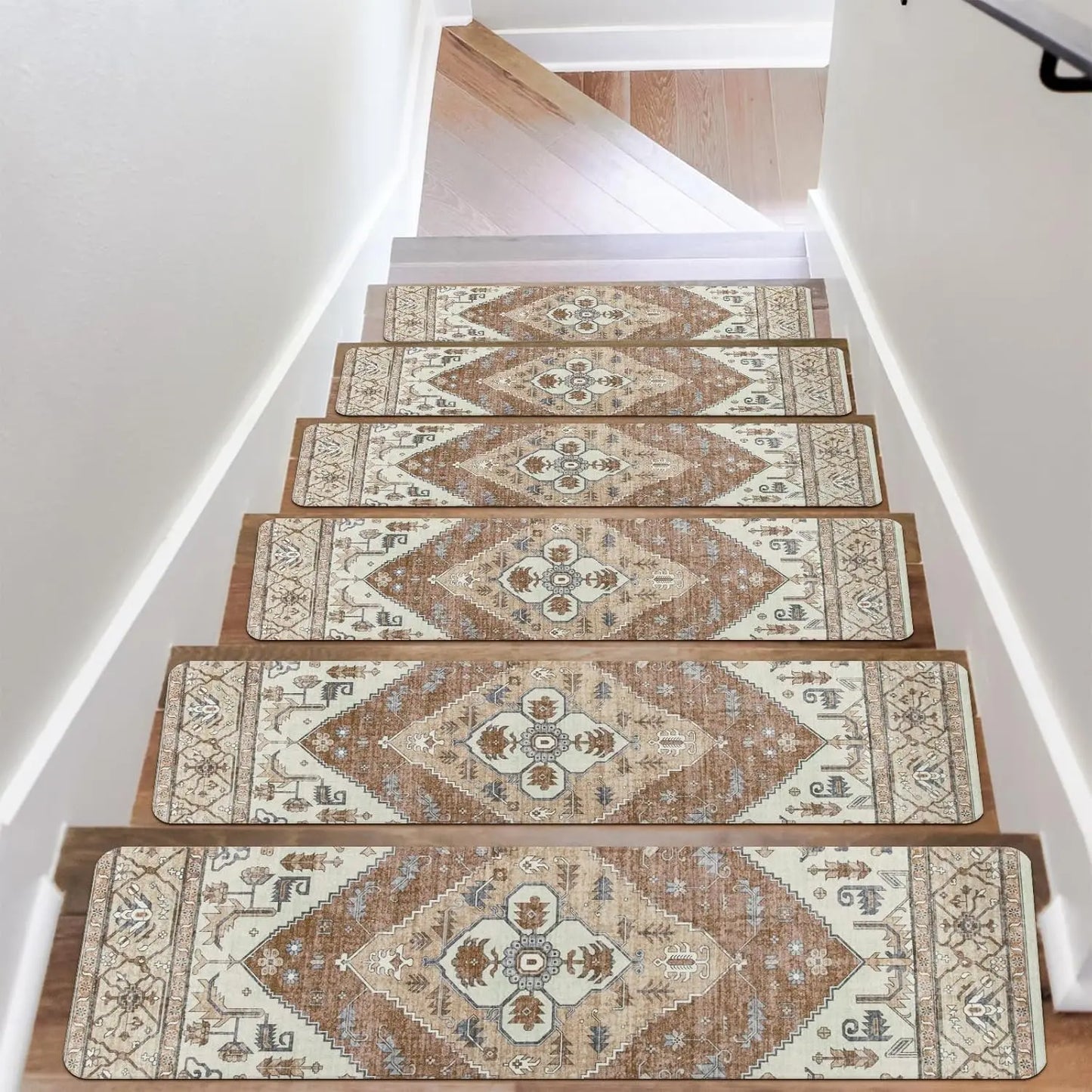 Carpet Stair Treads for Steps Set of 15, 30''X8''