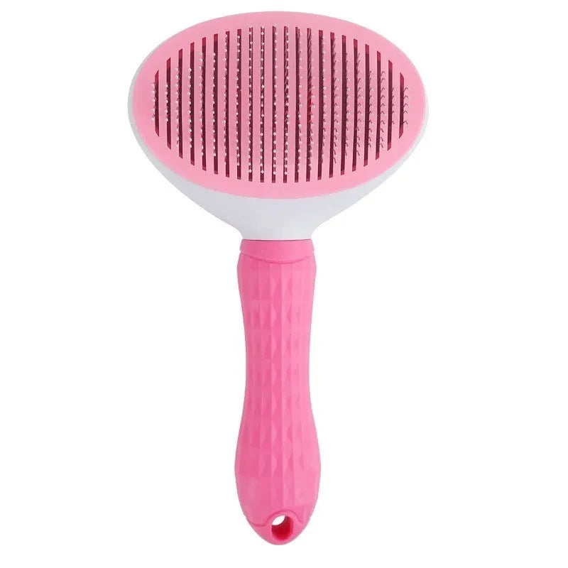 Self Cleaning Pet Hair Remover Brush - Quick, Reusable & Effortless Fur Cleanup