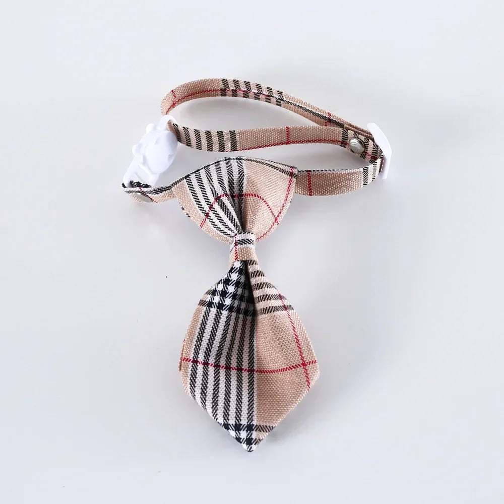 Adjustable Breakaway Cat Collar with Bell – Cute Bow Tie Kitten Collar for Cats & Small Dogs – Pet Accessories for Puppies & Kittens