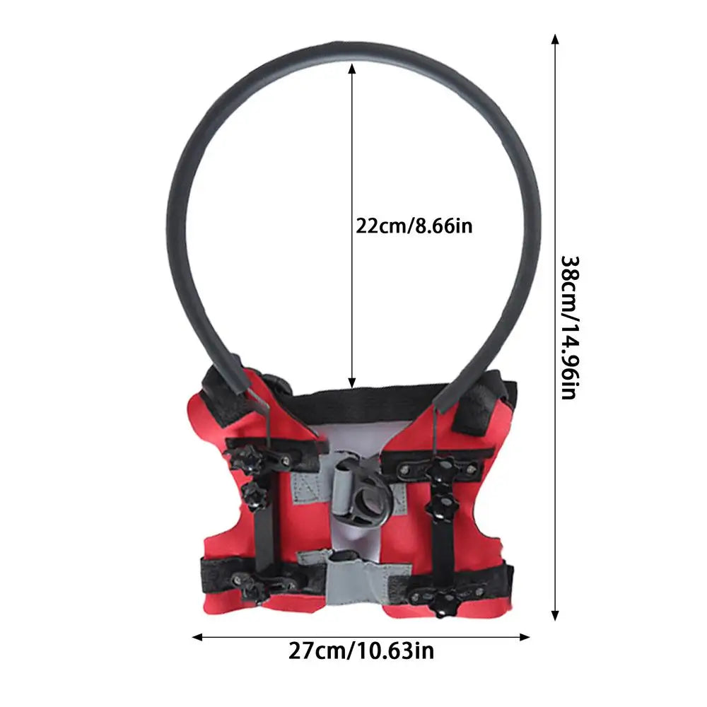 Blind Dog Harness with Bumper Ring – Lightweight Adjustable Guiding Device for Visually Impaired Pets – Safe & Comfortable Blind Dog Accessory