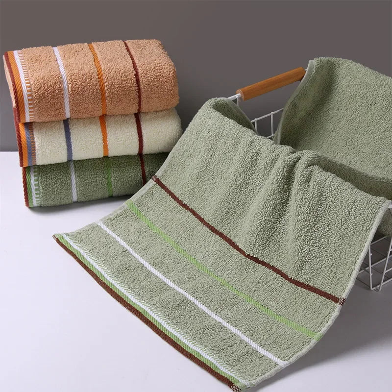 100% Cotton Thickened Bathroom Hand Towels – Soft, Absorbent Face & Hair Towels for Adults – Hotel & Travel Quality