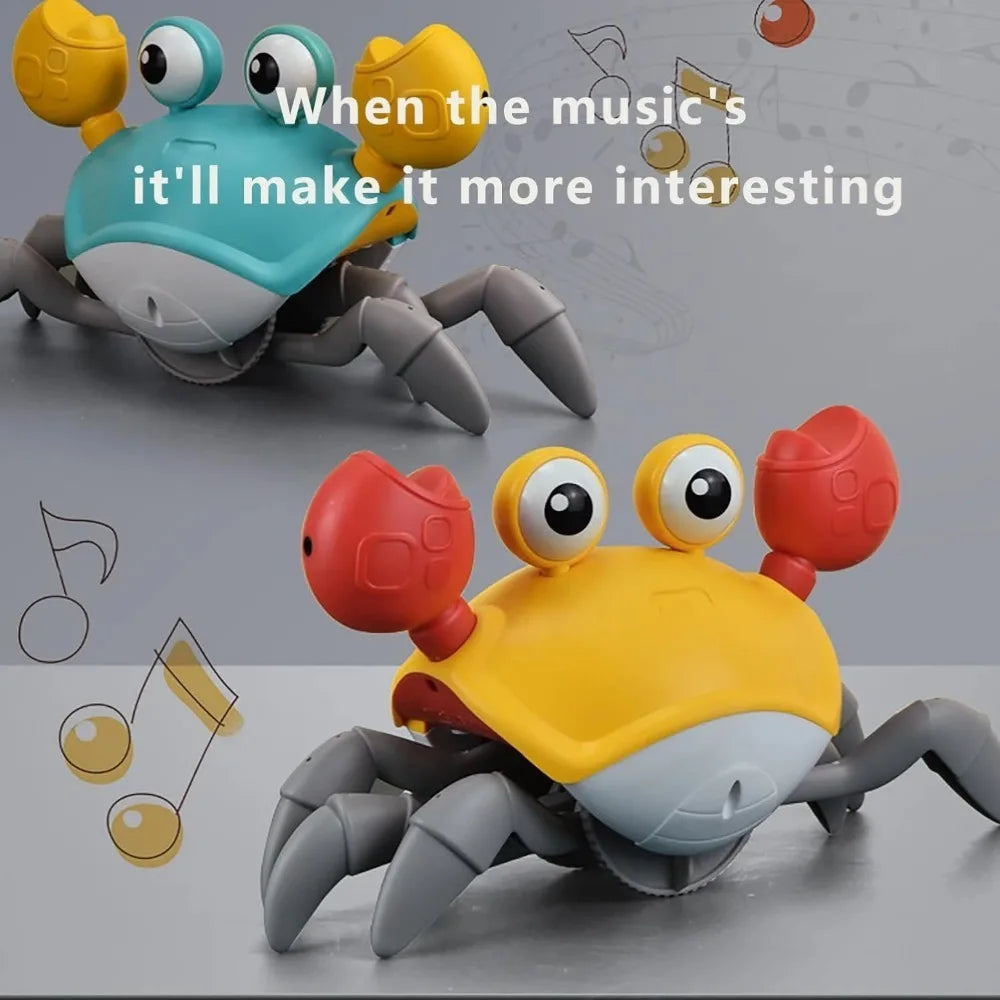 Interactive Dancing Crab Toy for Dogs & Cats – Musical, Moving Pet Toy with Lights & Sounds for Play and Stimulation