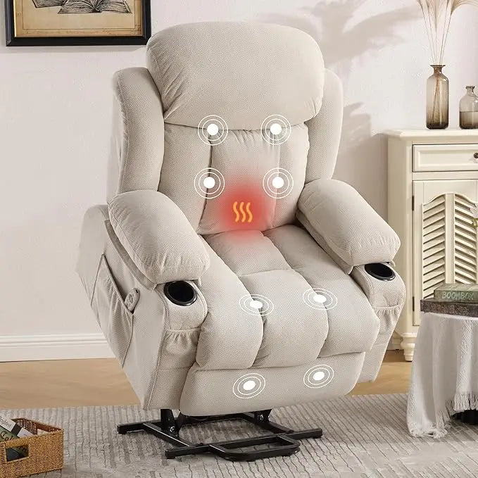 Power Lift Recliner with Heat and Massage