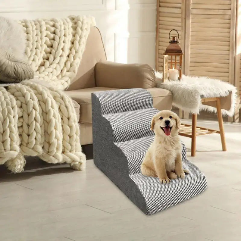 Non-Slip Dog or Cat Ramp For Couch or Bed 2/3/4 Steps