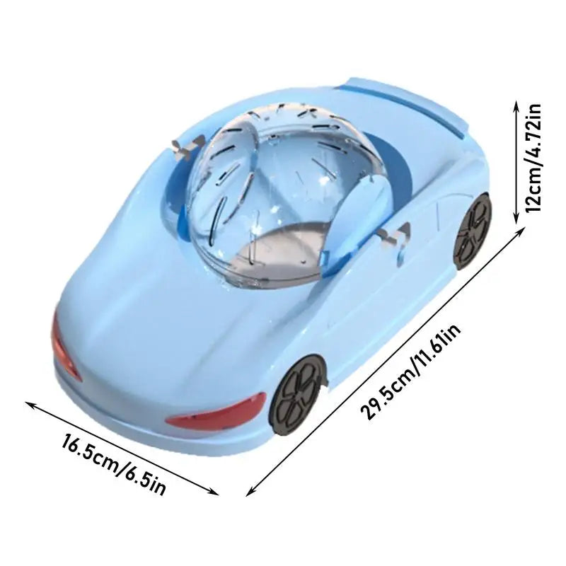 Silent Hamster Sport Wheel – Transparent Fitness Exercise Ball for Hamsters, Ferrets & Small Pets
