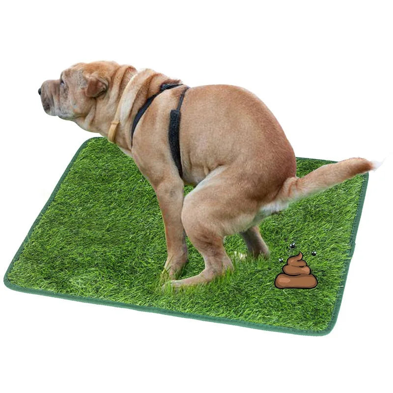 Artificial Grass Pet Potty Pad - Easy to Clean, Odor Resistant,Indoor/Outdoor