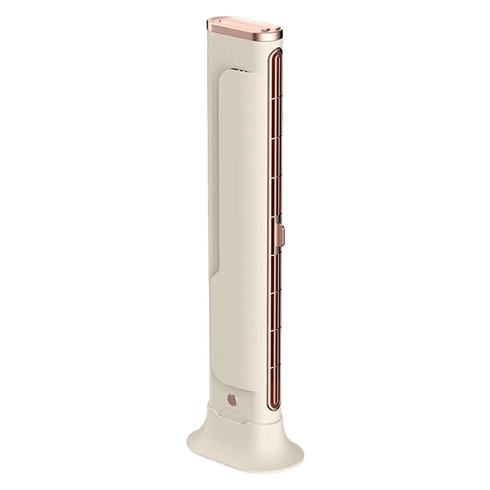 Bladeless Oscillating Fan – Space-Saving Air Cooling Fan for Bedroom, Home, Office, Quiet Tower Fan for Personal Room Comfort