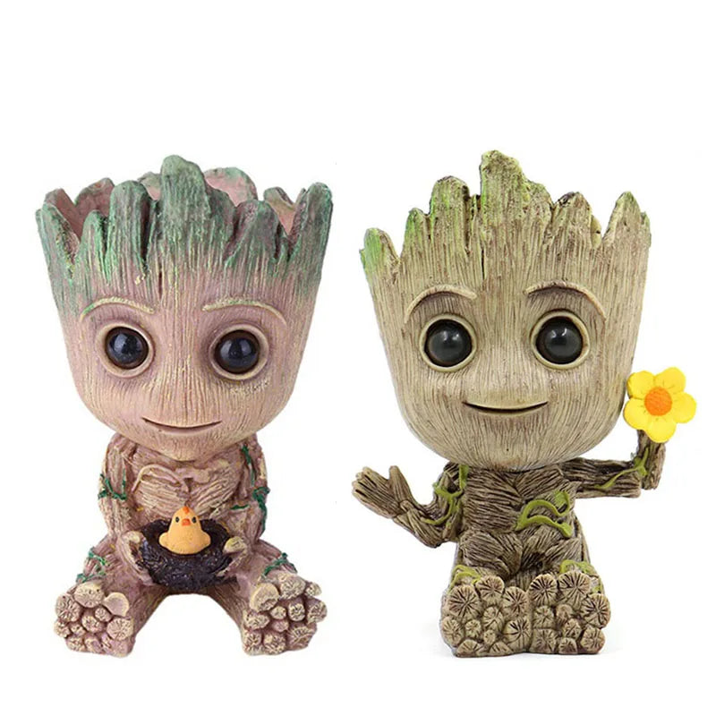 Groot Plastic Garden Vases / Pots For Flowers