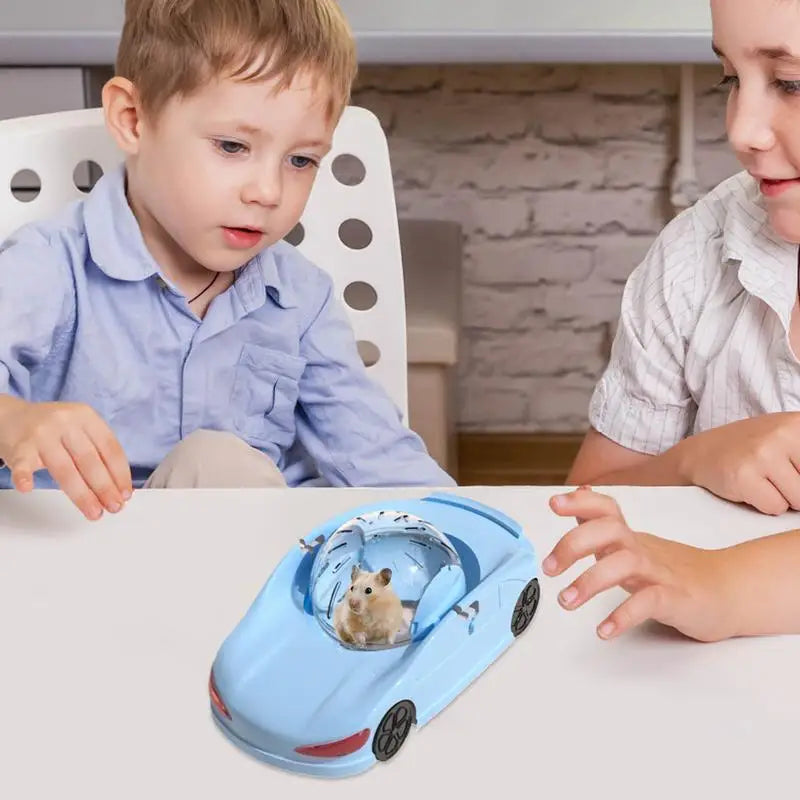 Silent Hamster Sport Wheel – Transparent Fitness Exercise Ball for Hamsters, Ferrets & Small Pets