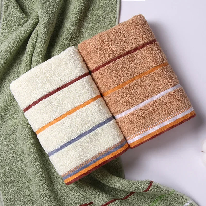 100% Cotton Thickened Bathroom Hand Towels – Soft, Absorbent Face & Hair Towels for Adults – Hotel & Travel Quality