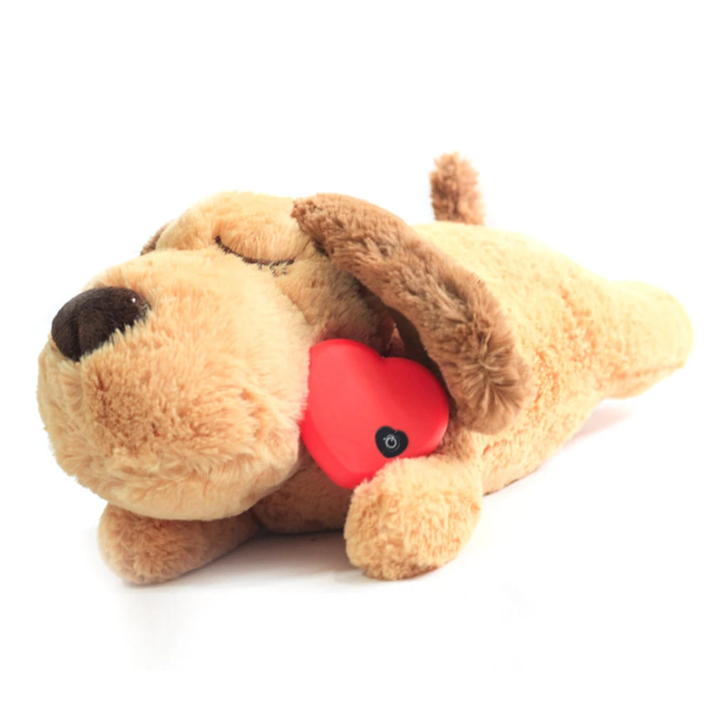 Heartbeat Plush Toy for Pets – Stress Relief & Intimacy-Building Training Toy for Dogs and Cats