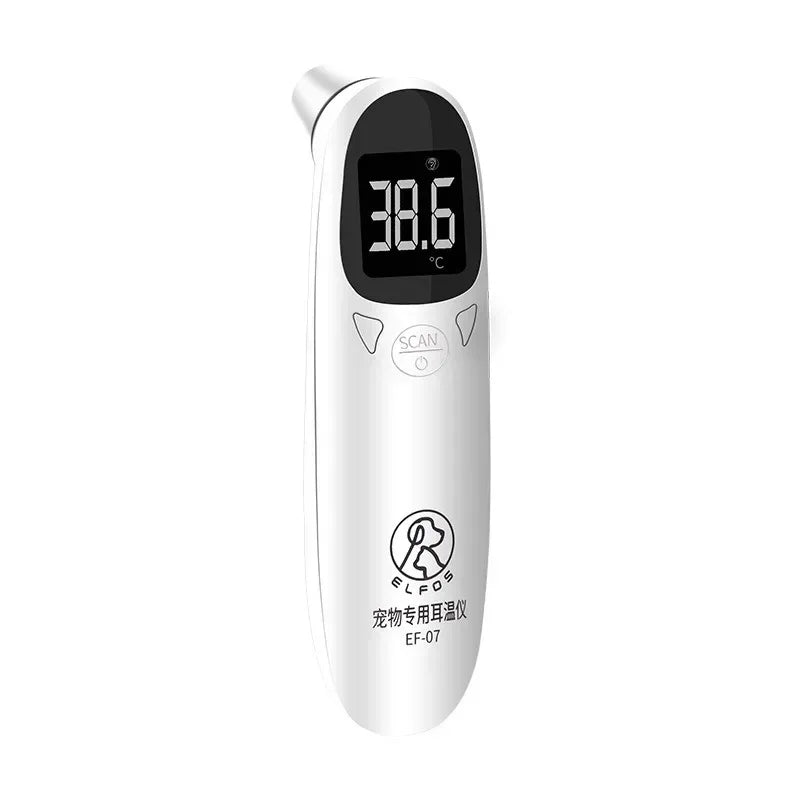 Pet Dog & Cat Ear Digital Thermometer – Non-Contact, Highly Accurate Electronic Temperature Monitor for Home & Clinic Use