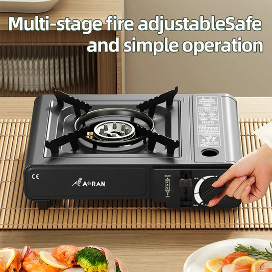 Portable Cassette Gas Stove – 2900W High-Power Outdoor Grill for Camping, Kitchen, and BBQ Cooking