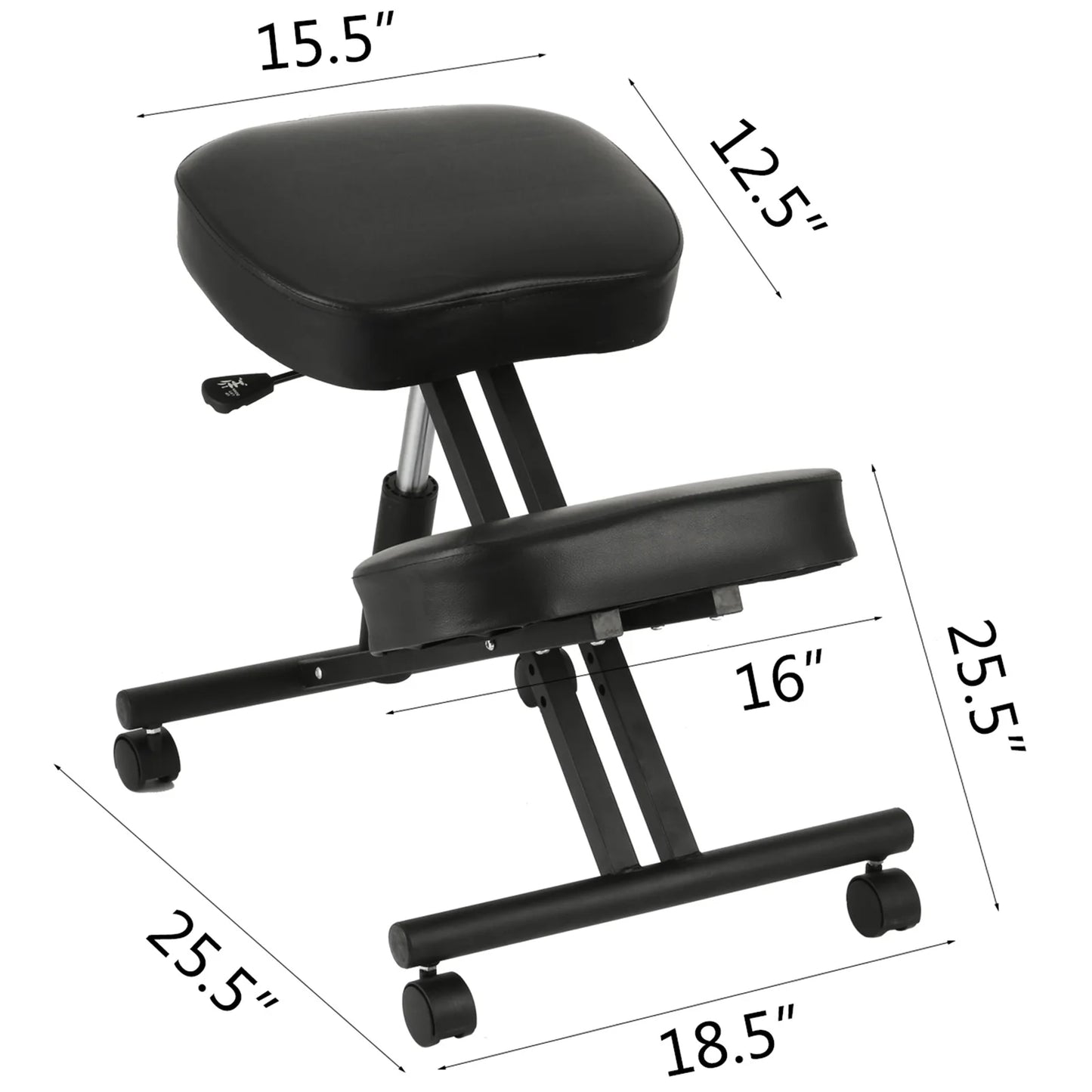 SucceBuy Ergonomic Kneeling Chair Stool with Thick Cushion — Improve Posture & Comfort for Home Office or Computer Use