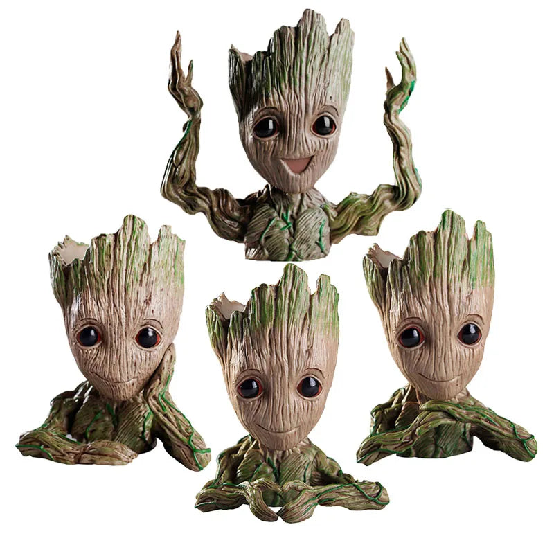 Groot Plastic Garden Vases / Pots For Flowers