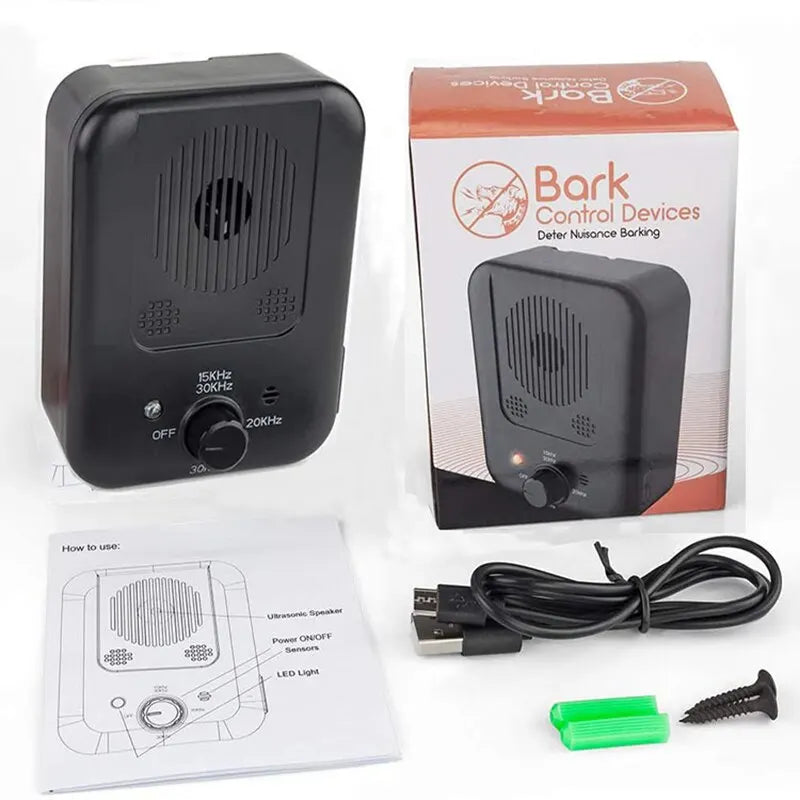 Ultrasonic Stop Barking / Training Device - Safe, Humane & Effective Behavior Control