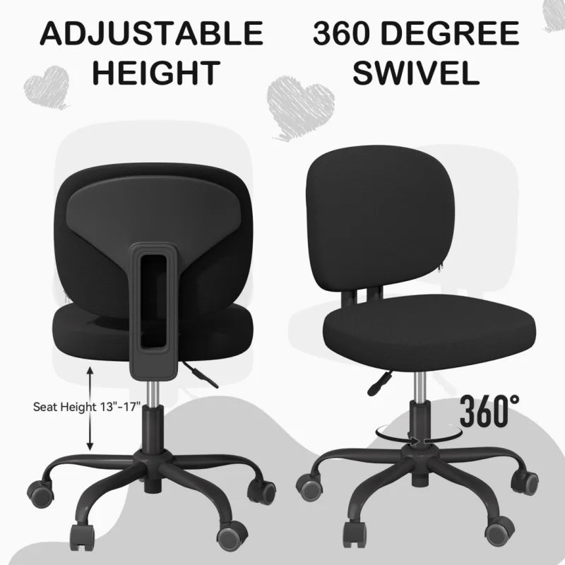 2-Piece Luxury Modern Adjustable Living Room & Dining Chairs Set – Swivel Bar Stools with Soft Backrest for Kitchen & Home