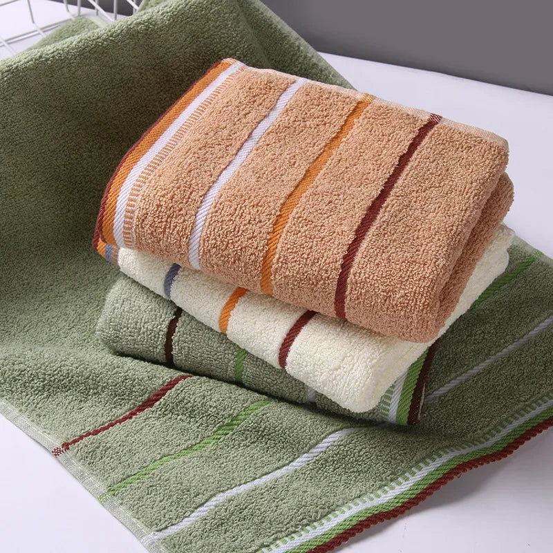 100% Cotton Thickened Bathroom Hand Towels – Soft, Absorbent Face & Hair Towels for Adults – Hotel & Travel Quality