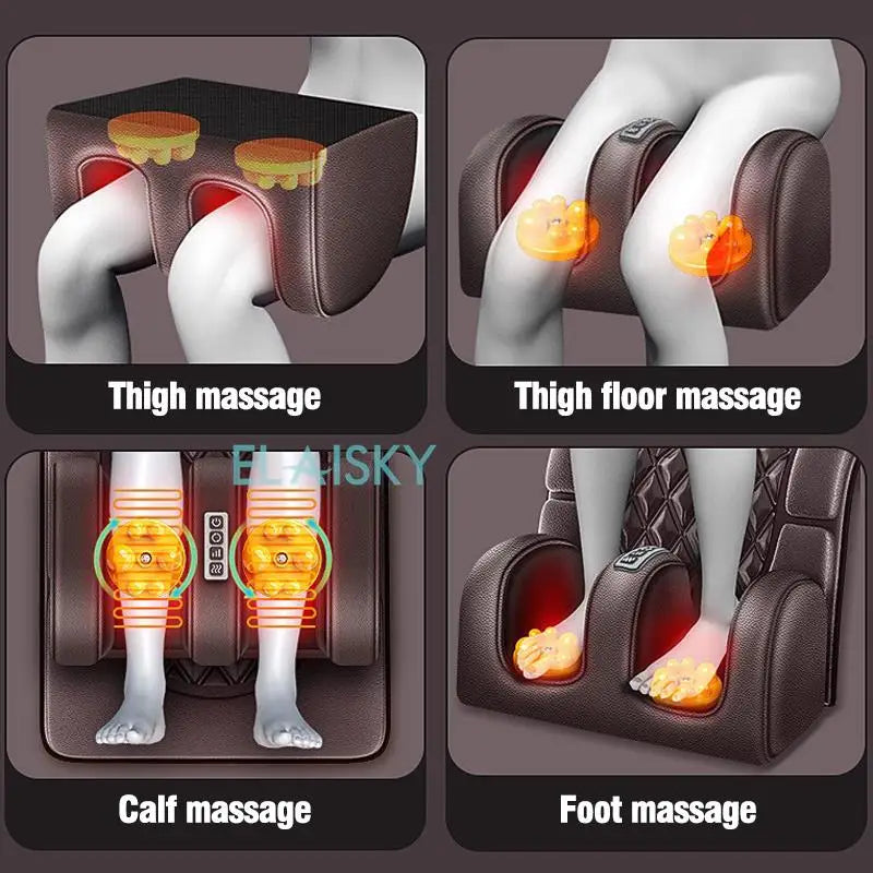 Electric Massage Mattress – Full Body Vibrating & Heating Infrared Massager Cushion for Neck, Back, Waist, Legs & Feet Pain Relief