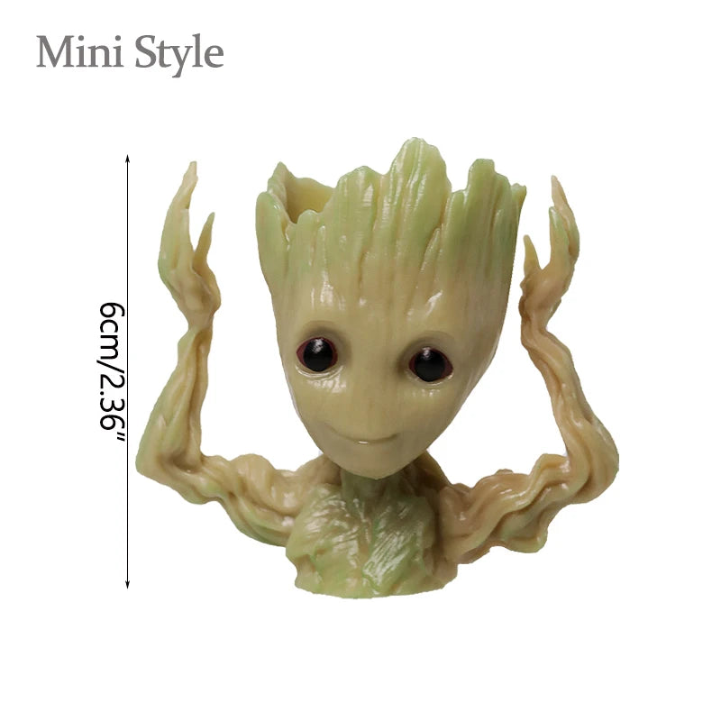 Groot Plastic Garden Vases / Pots For Flowers