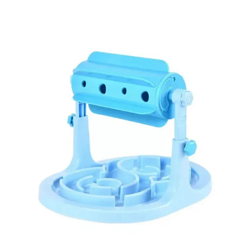 Interactive Dog Puzzle Roller Toy – Treat Dispensing Food Puzzle for Dogs & Cats, Fun and Engaging Pet Feeder Toy