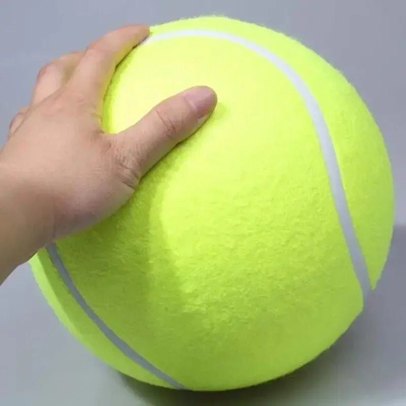Giant Dog Tennis Ball – 7/8/9.5 Inch Jumbo Chew Toy for Dogs, Plush Pet Training Ball for Outdoor Play & Exercise