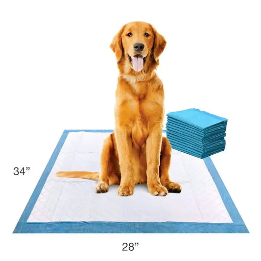 Wee-Wee Superior Performance X-Large Dog Pee Pads – 14 Count, 28" x 34", 6-Layer Leak-Proof, 24-Hour Protection