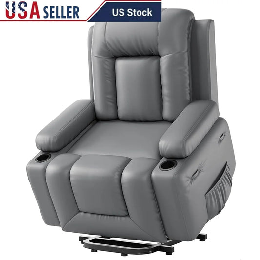 Power Lift Recliner Chair with Electric Massage  and Heat