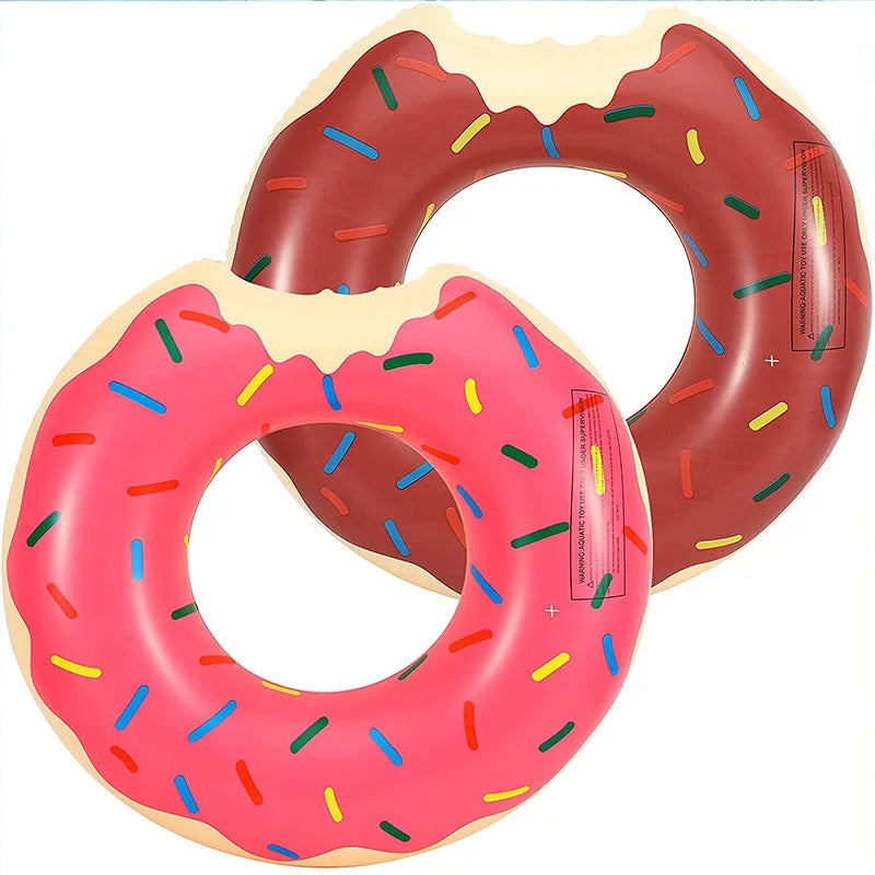 Rooxin Donut Swimming  Inflatable Swimming  Pool Float Ring
