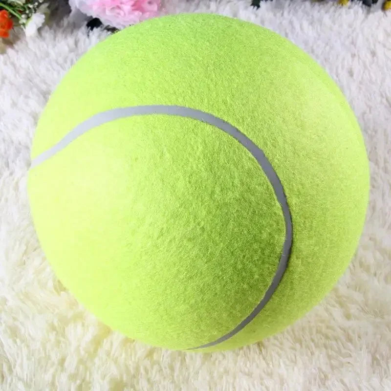 Giant Dog Tennis Ball – 7/8/9.5 Inch Jumbo Chew Toy for Dogs, Plush Pet Training Ball for Outdoor Play & Exercise