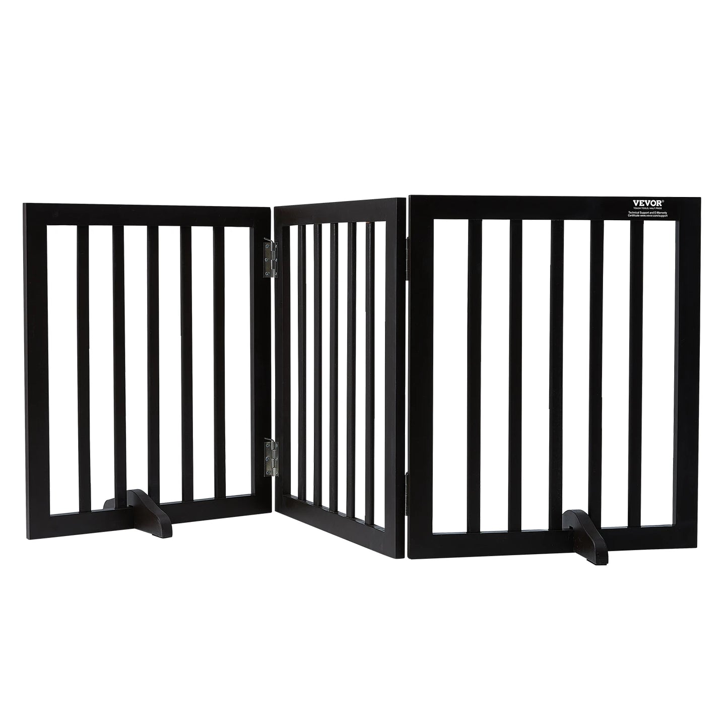 Free Standing 3 Panel Foldable Pet Gate