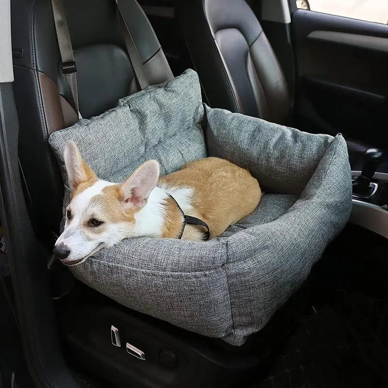 Waterproof Removable Pet Carrier Car Seat – Washable Dog & Cat Travel Carrier for Vehicles