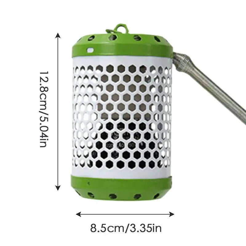 Heat Lamp Protector Cage – Anti-Scald Mesh Heating Lamp Holder for Birds, Chickens, Parrots & Reptiles