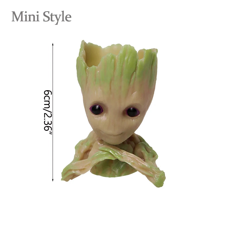 Groot Plastic Garden Vases / Pots For Flowers