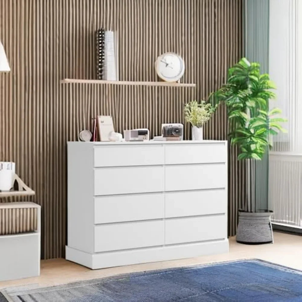 Long Dresser with 8 Drawers