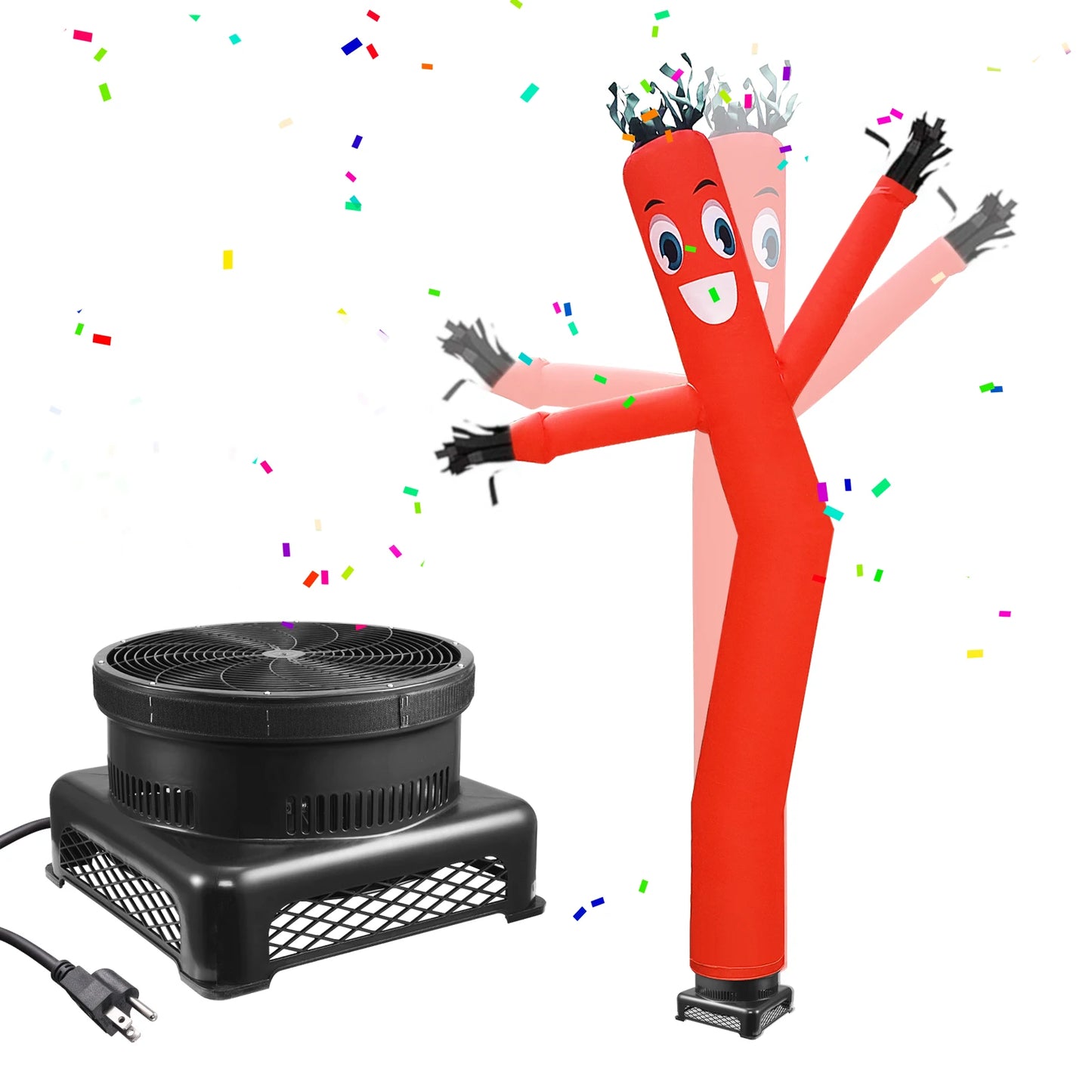 20FT Inflatable Tube Man with Blower – Wacky Waving Air Dancer Advertising Puppet for Events, Promotions & Business Visibility