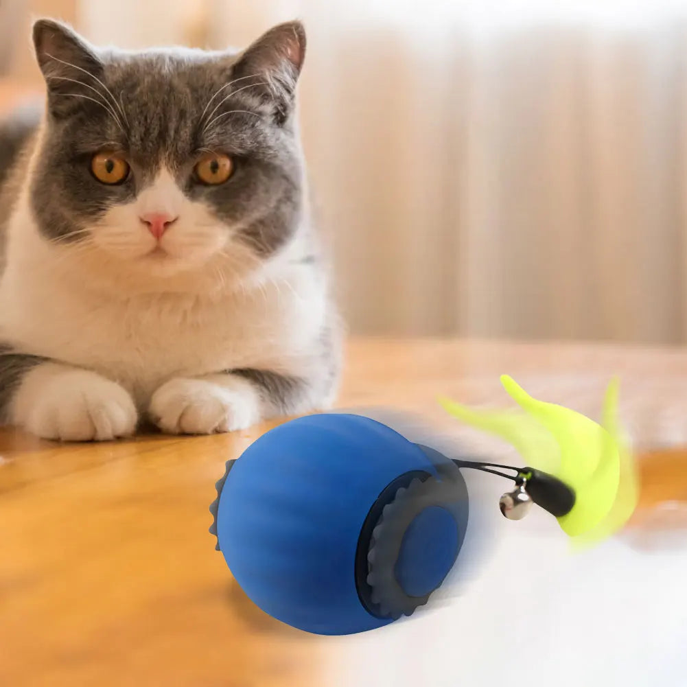 Rechargeable Electric Automatic Interactive Ball Toy for Cats or Dogs