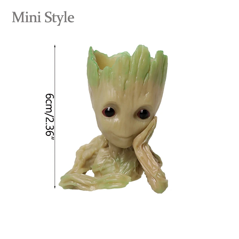 Groot Plastic Garden Vases / Pots For Flowers