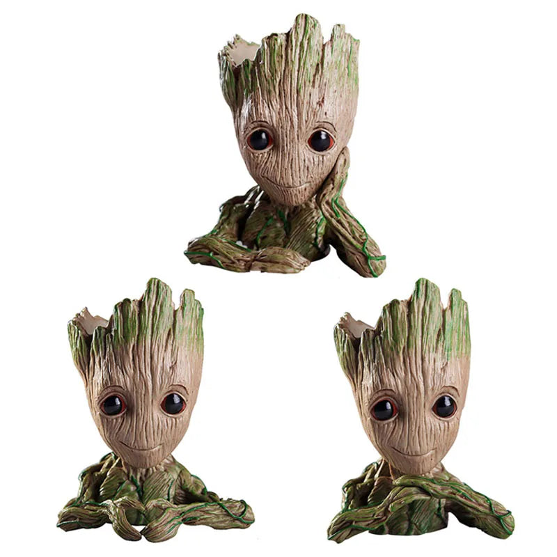 Groot Plastic Garden Vases / Pots For Flowers