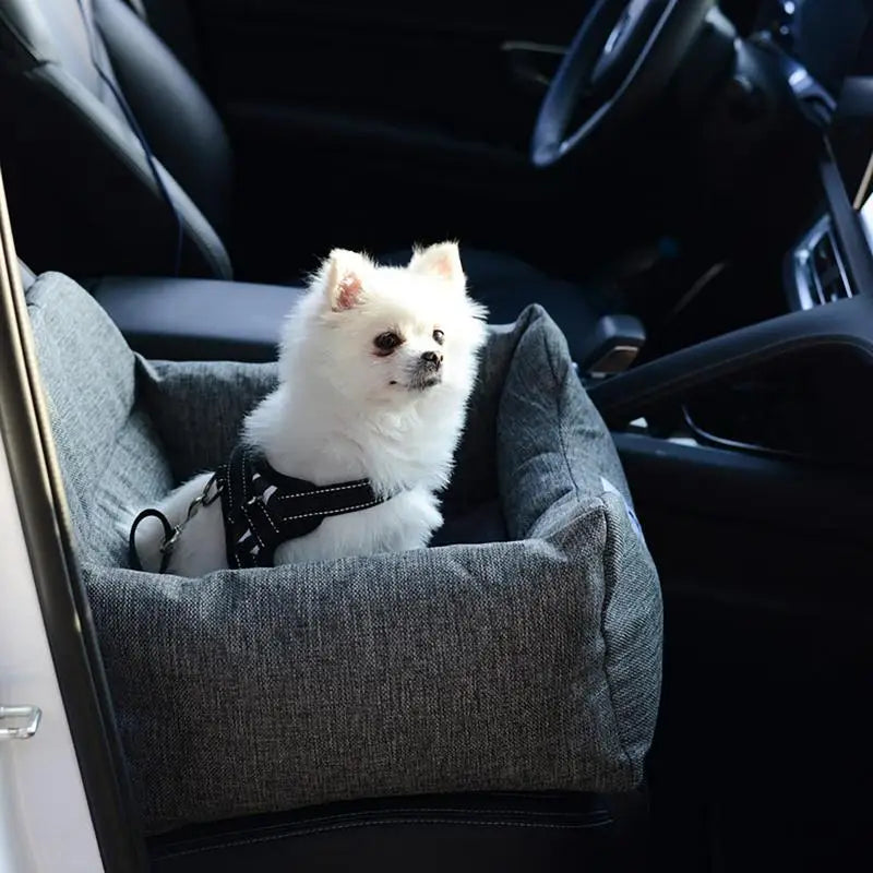 Waterproof Removable Pet Carrier Car Seat – Washable Dog & Cat Travel Carrier for Vehicles